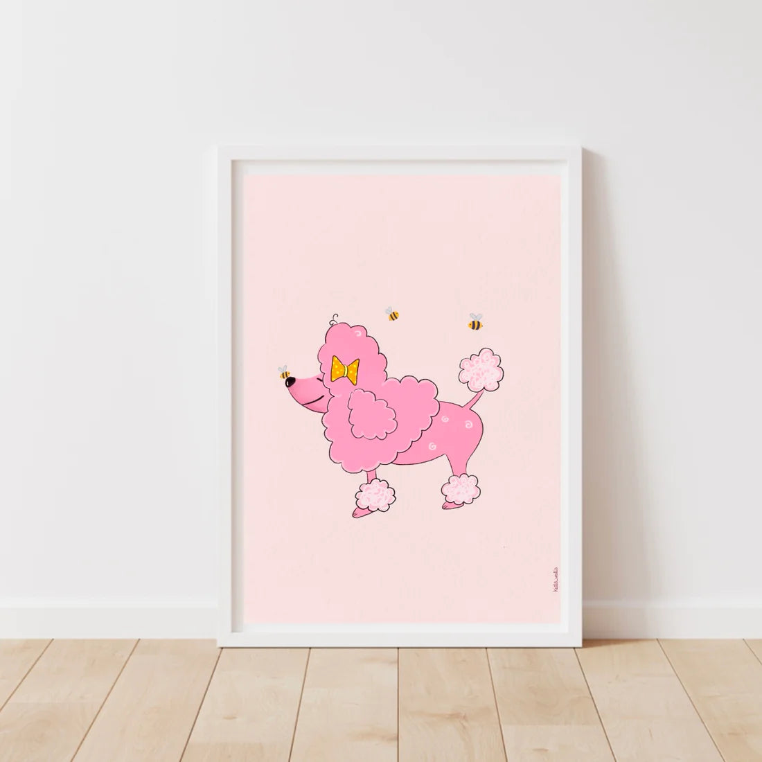 Poodle print-Little Fish Co.