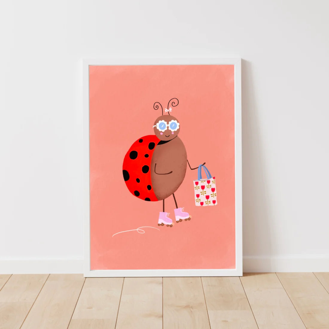 Shopper Ladybug Print-Little Fish Co.