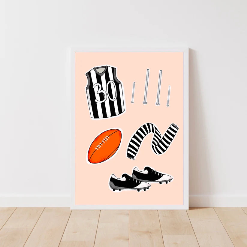 Footy Print-Little Fish Co.