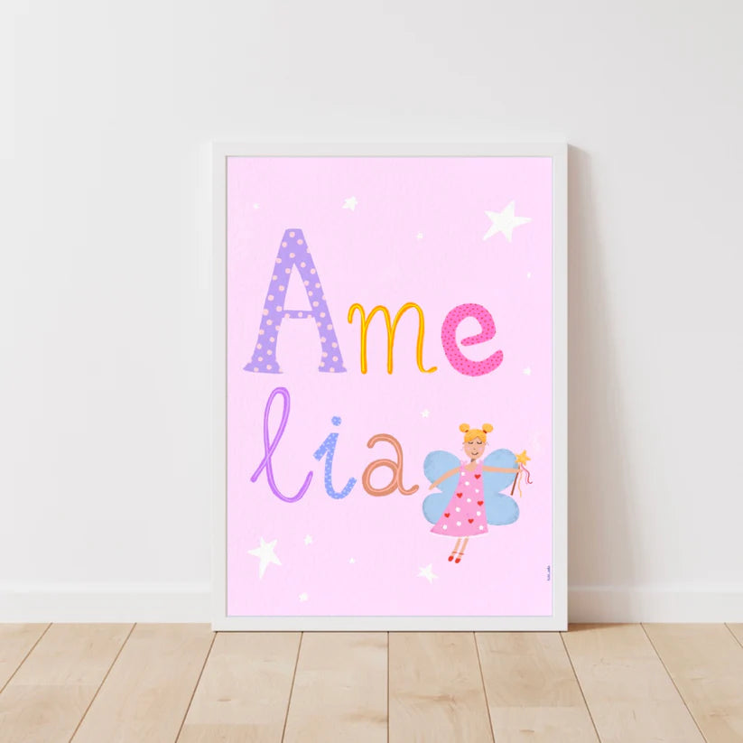 Custom Name Print - Fairy-Little Fish Co.