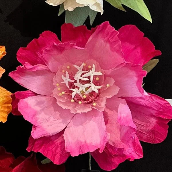 Handmade Paper Dancing flower - Pink