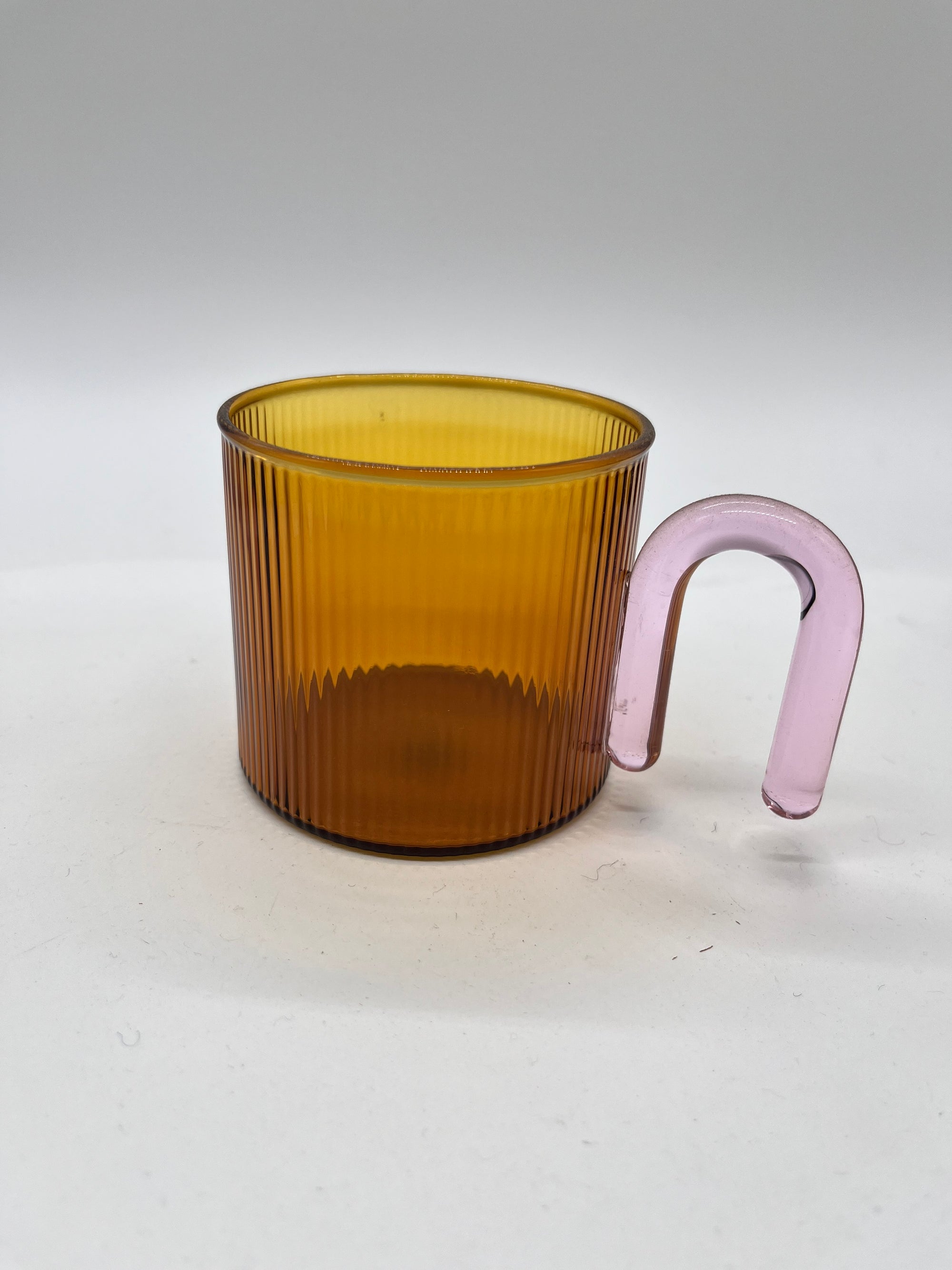 Ribbed Mug in Amber-Decor-Little Fish Co.