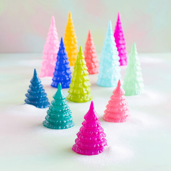 Glass Rainbow Woods trees - assorted-Little Fish Co.