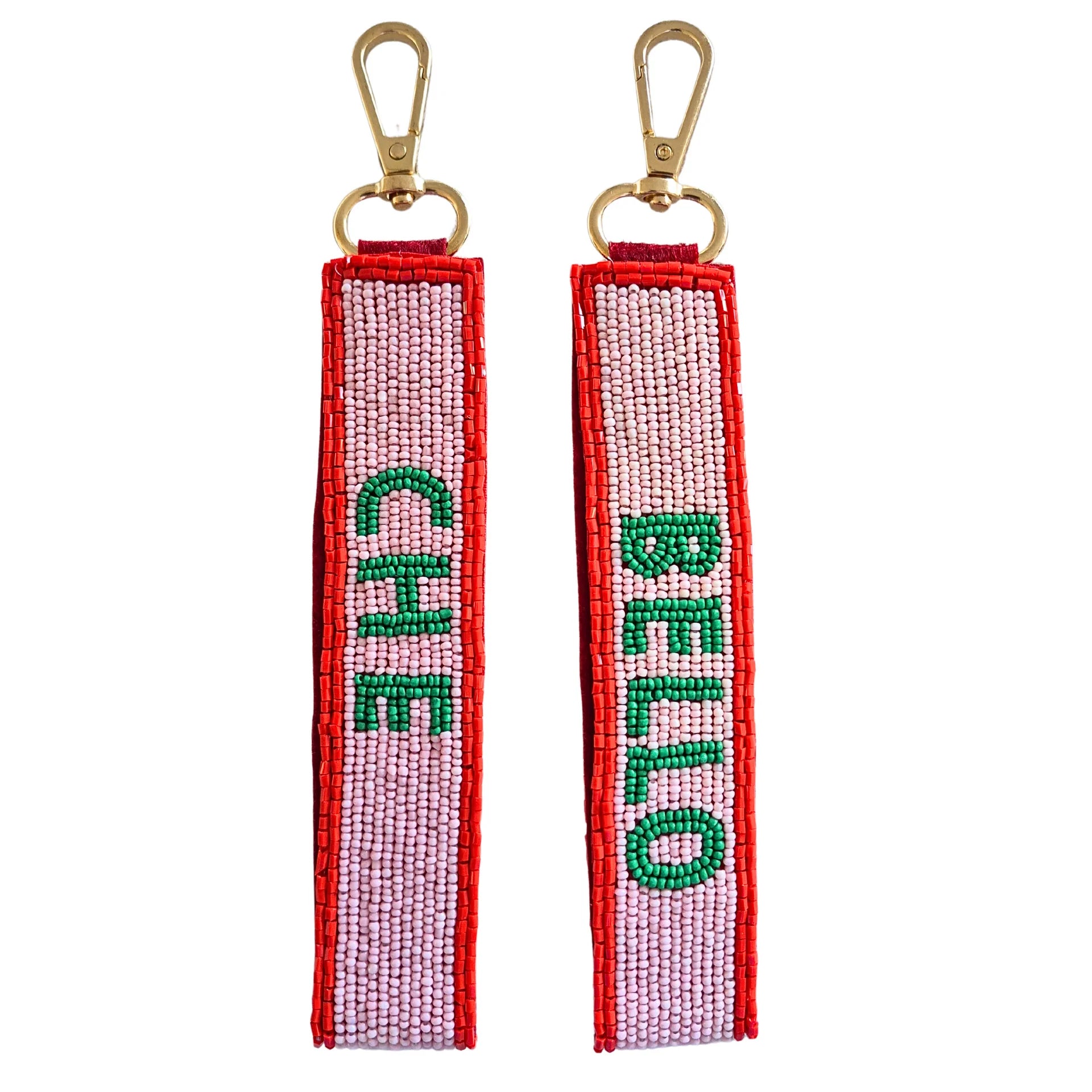 Beaded Keychain - che - Bello-Fashion-Little Fish Co.