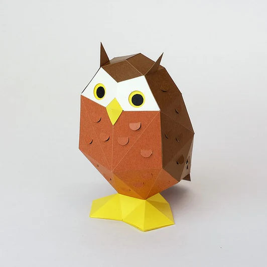 Tiny Paper Animals Owl-Little Fish Co.