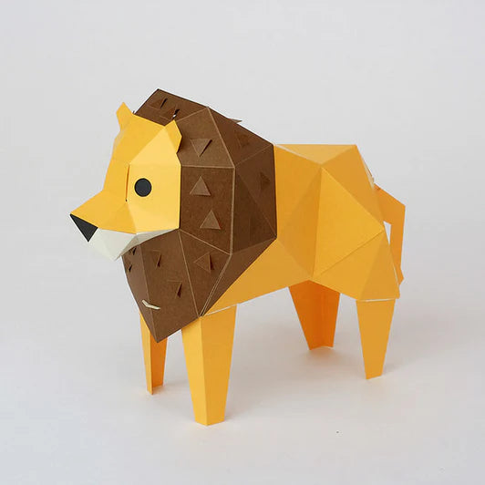 Tiny Paper Animals Lion-Little Fish Co.