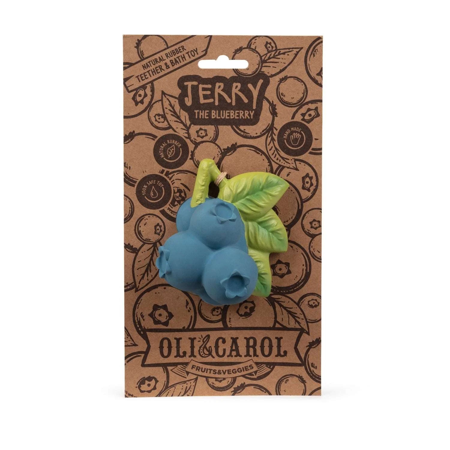 Jerry the Blueberry - Baby teether-Fun-Little Fish Co.