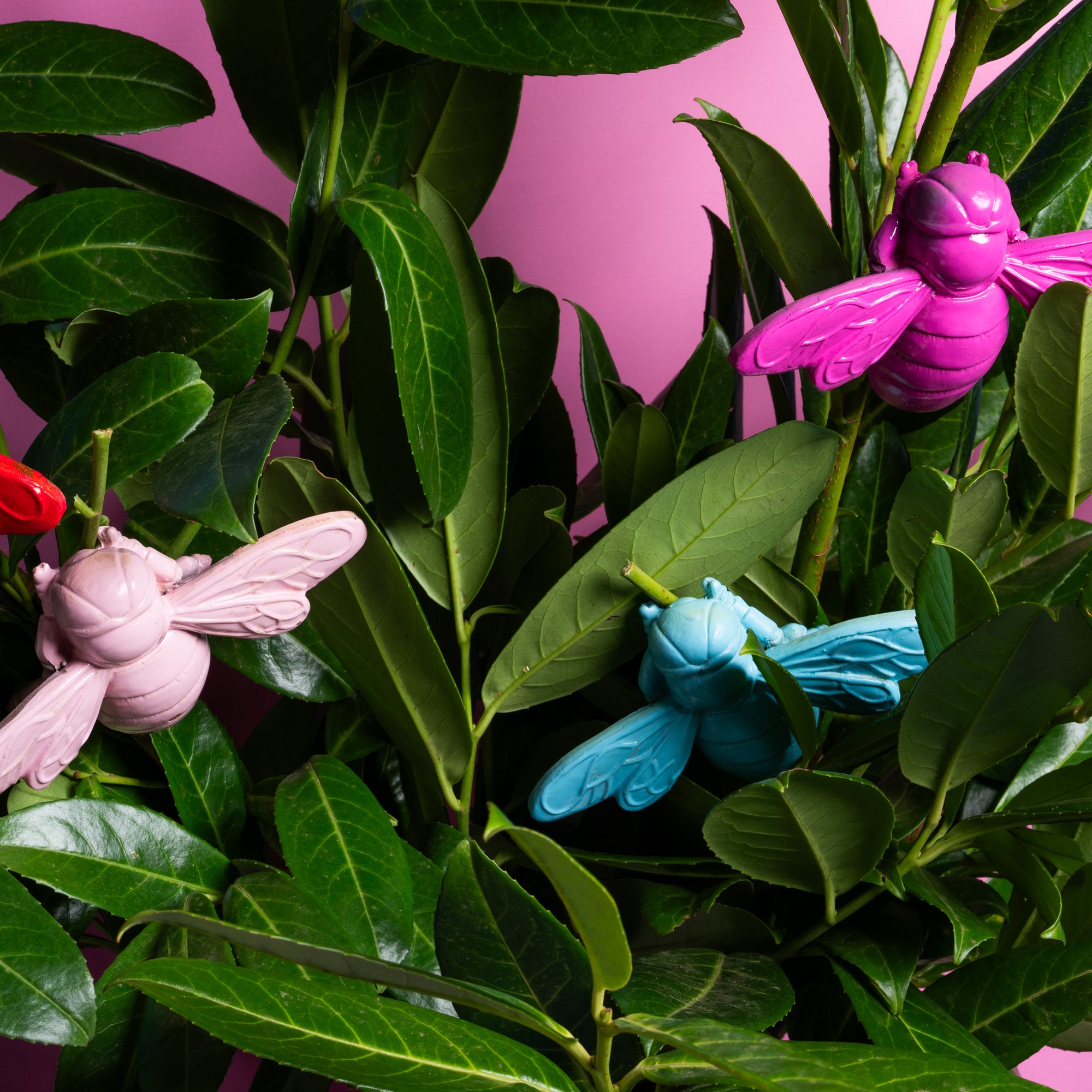 Bumble Bee Wall Jewel - Light Blue-New Arrivals-Little Fish Co.