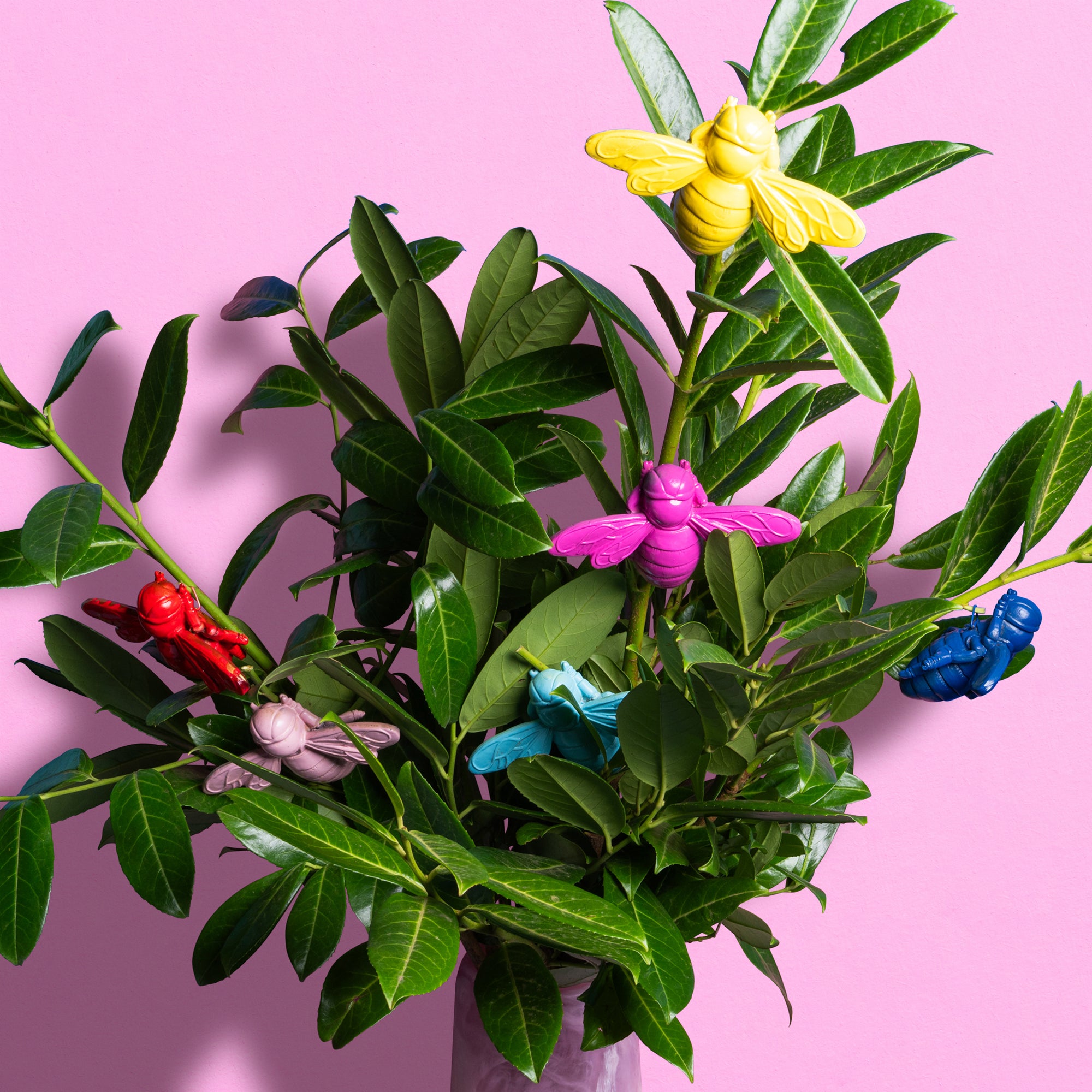 Bumble Bee Wall Jewel - Red-New Arrivals-Little Fish Co.