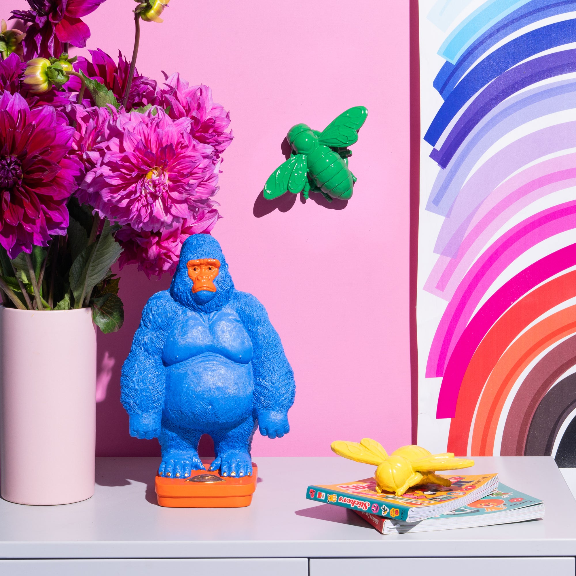 Bumble Bee Wall Jewel - Green-New Arrivals-Little Fish Co.