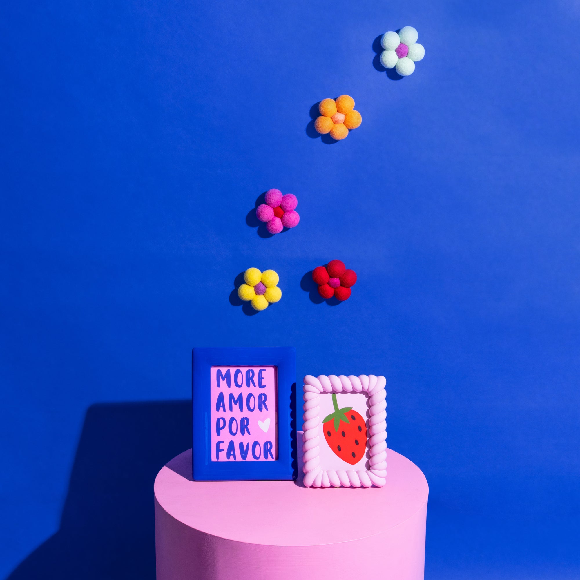 Fair Trade Handmade Felt Flowers (Large)-Little Fish Co.