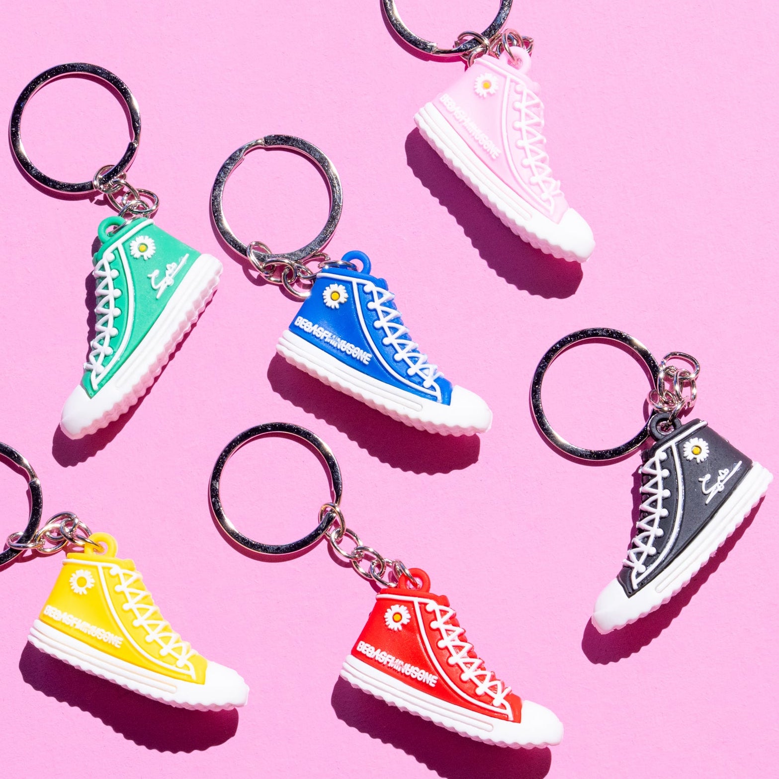 High top Sneaker keychain bag charm-Little Fish Co.