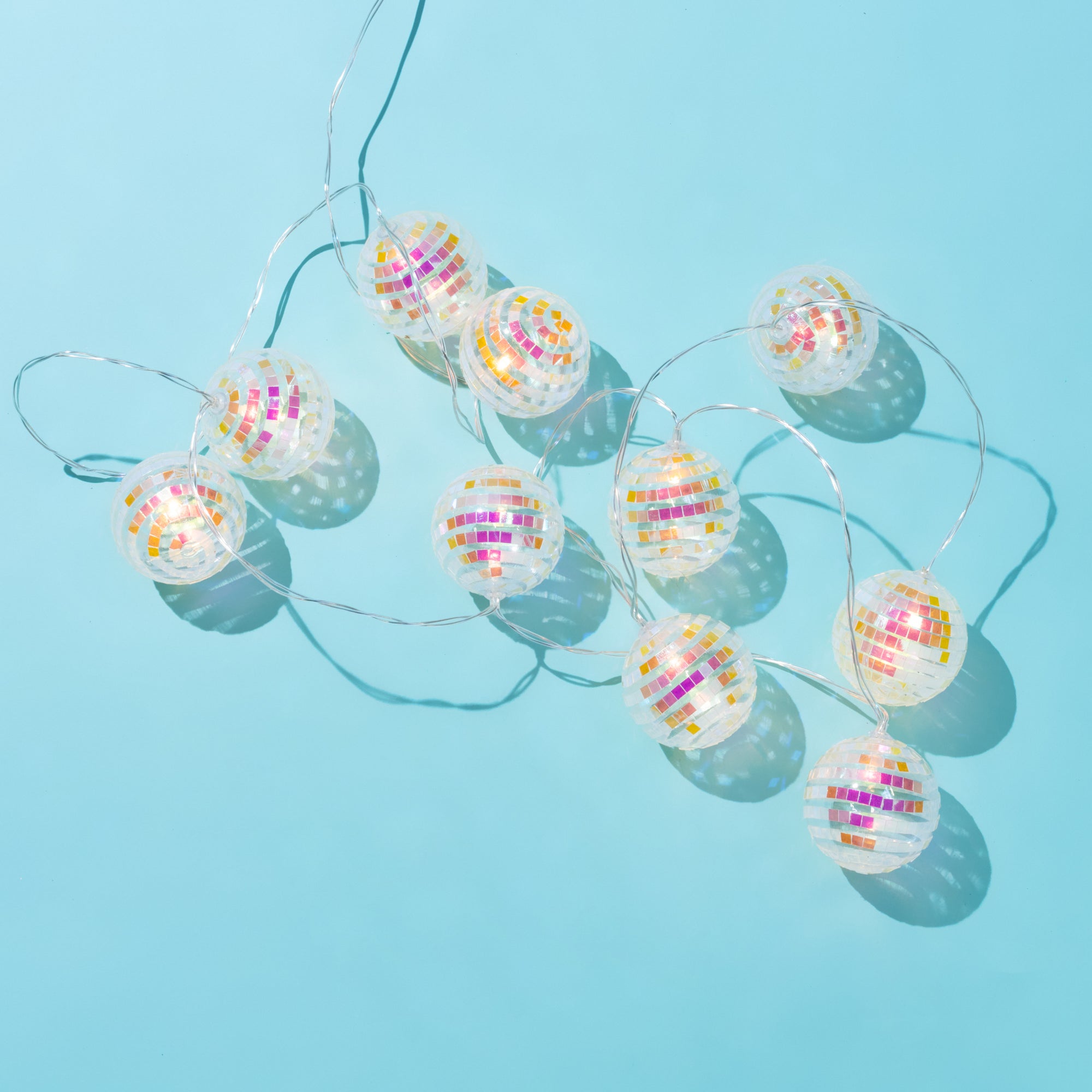 " Saturday night fever" Disco ball festive lights -Iridescent-Top 30 Christmas-Little Fish Co.