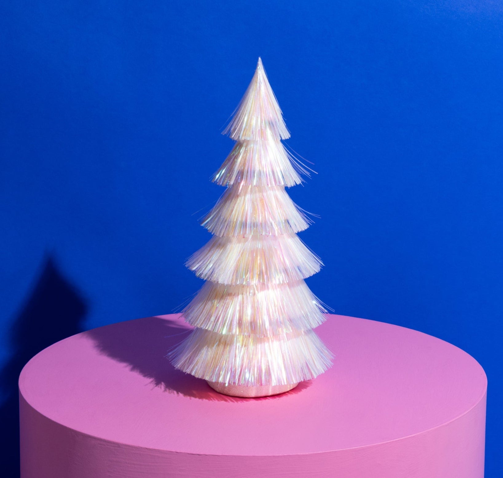 " The Twinkle" Metallic tiered Christmas tree- Iridescent ( ships Sep)-Top 30 Christmas-Little Fish Co.