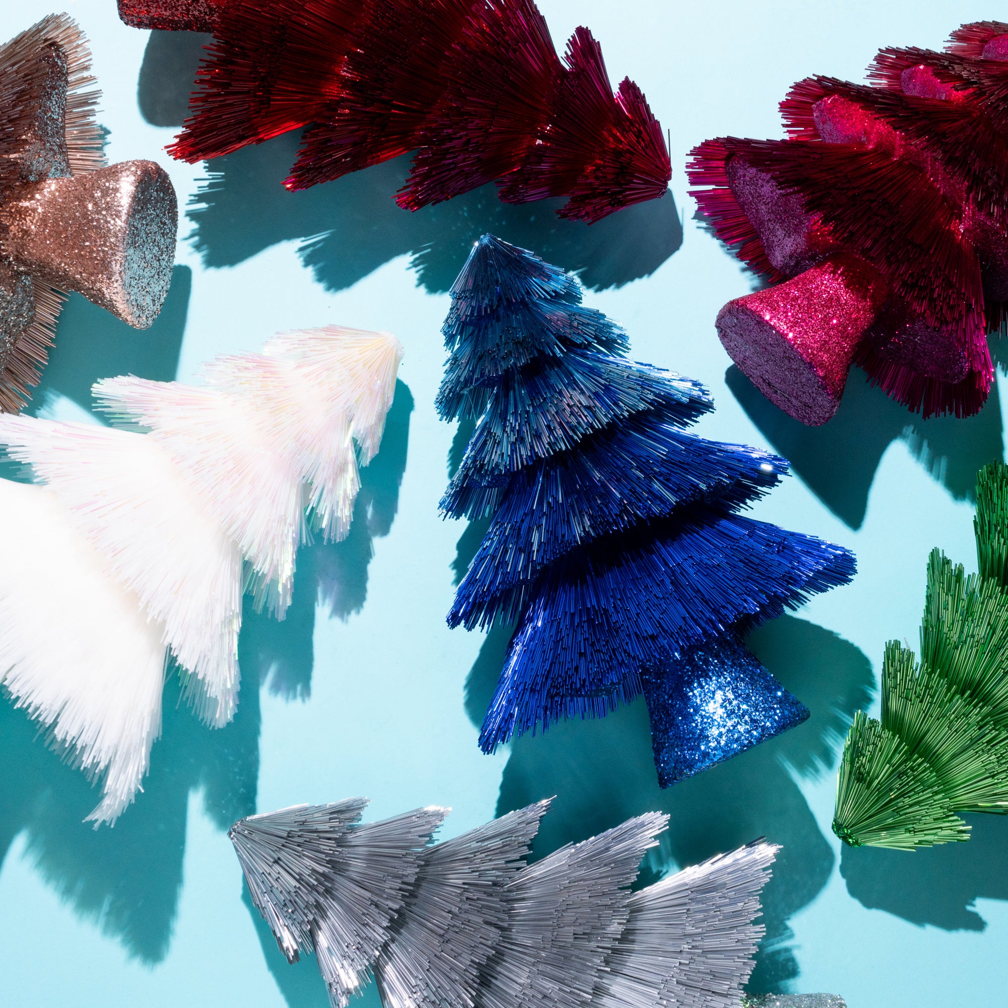 " The Dazzler" Metallic tiered Christmas tree-Iridescent ( ships Sep)-Top 30 Christmas-Little Fish Co.