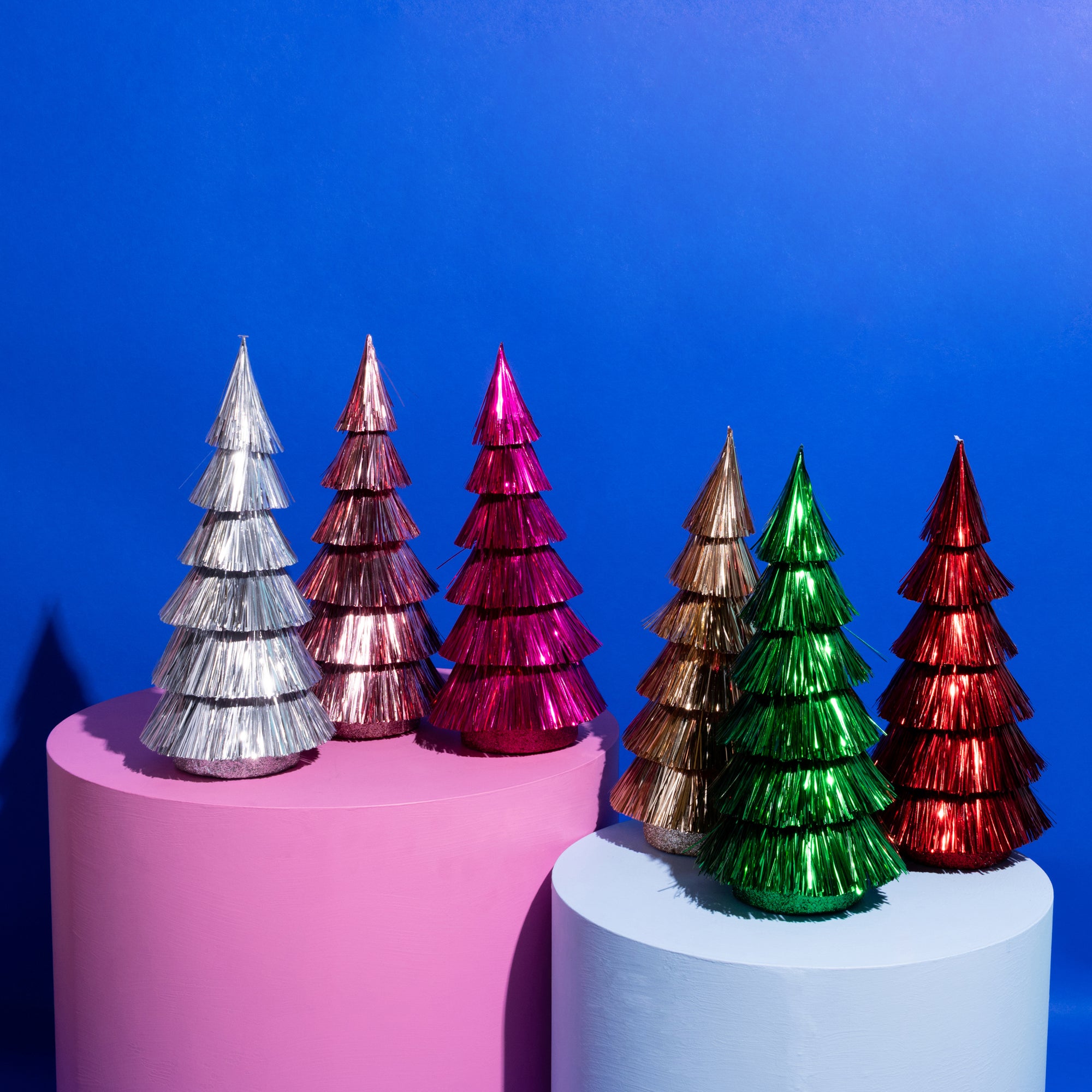 " The Twinkle " Metallic tiered Christmas tree-Green ( ships Sep)-Top 30 Christmas-Little Fish Co.