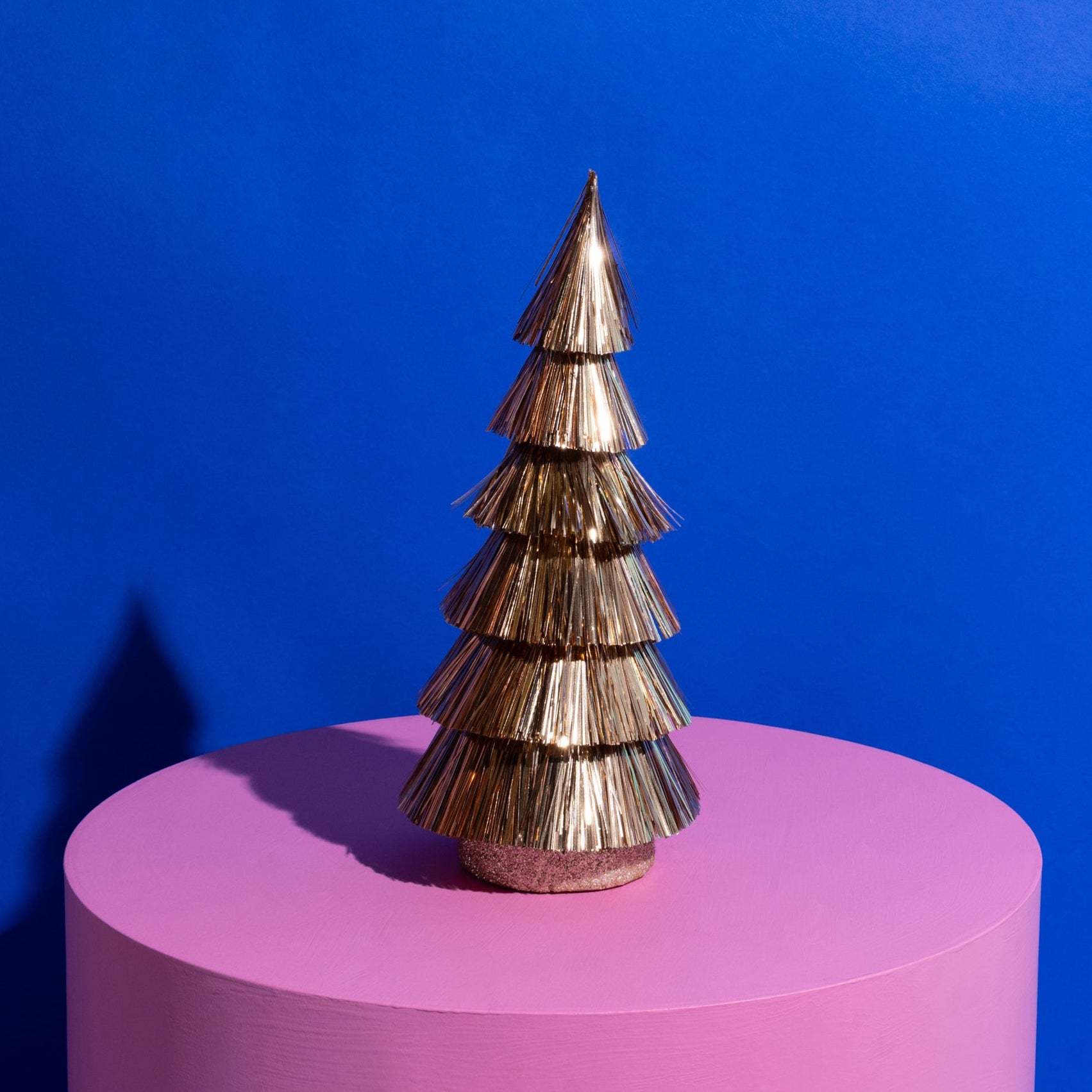 " The Twinkle " Metallic tiered Christmas tree- Gold ( ships Sep)-Top 30 Christmas-Little Fish Co.