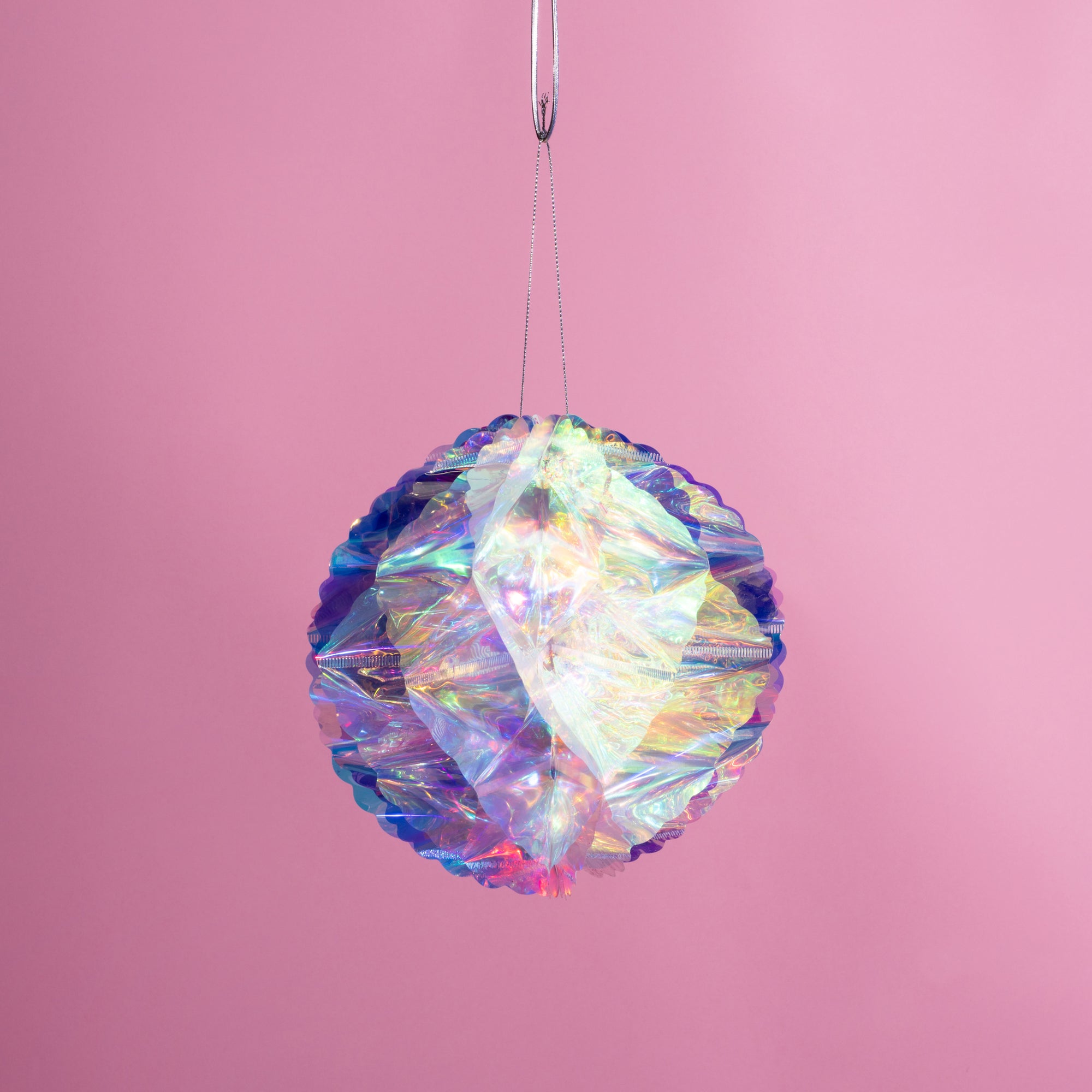 Hanging iridescent film decorations - styles various-Top 30 Christmas-Little Fish Co.
