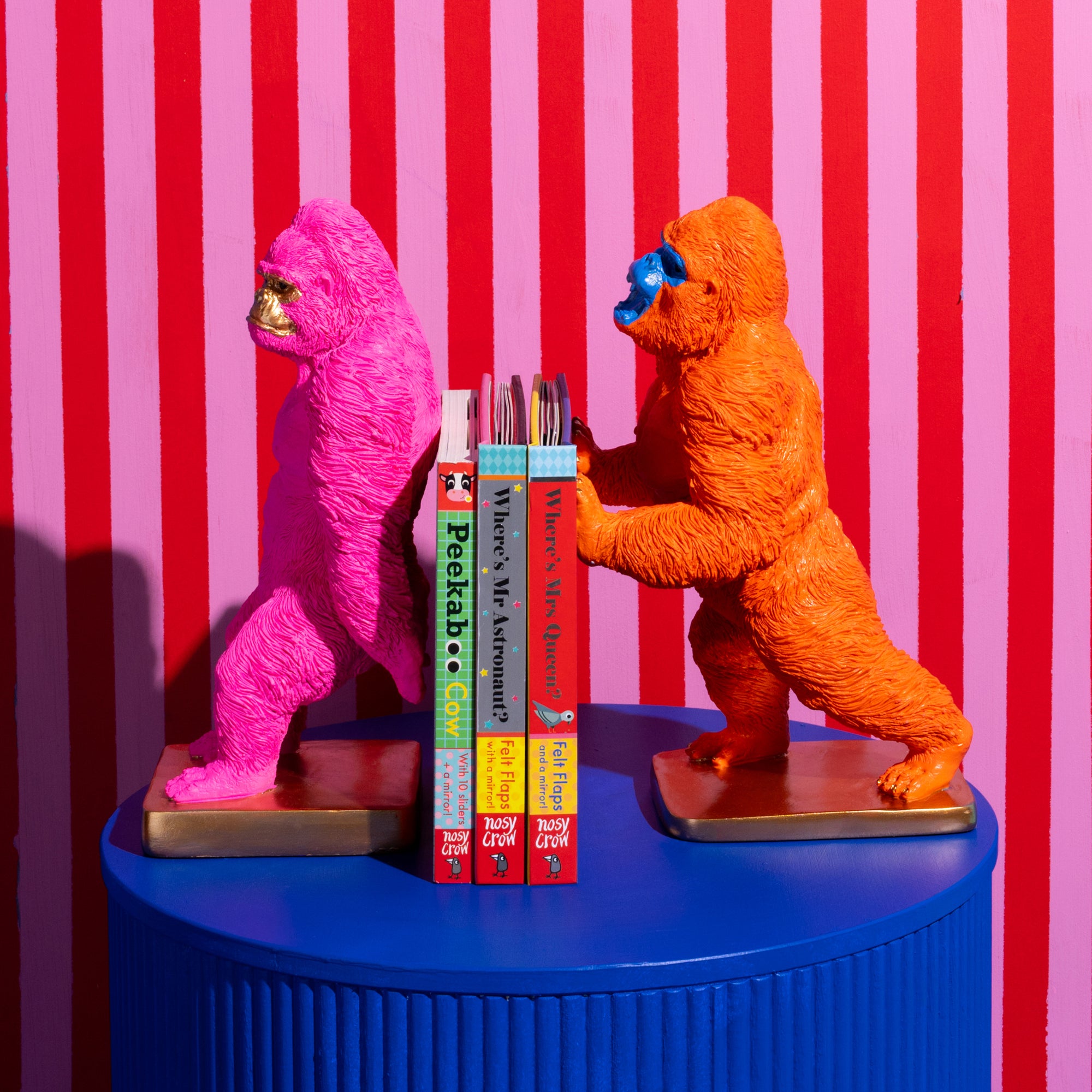 Alfie and Anna Gorilla Bookends (Set of 2)-New Arrivals-Little Fish Co.