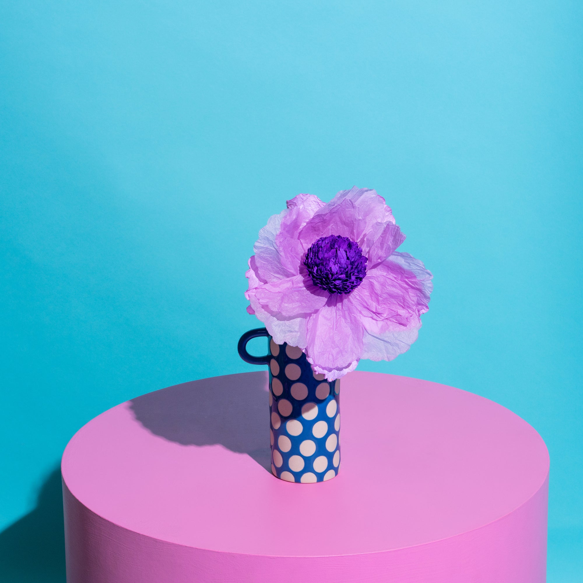 Hellenium Paper Flower Purple-Paper Flowers-Little Fish Co.