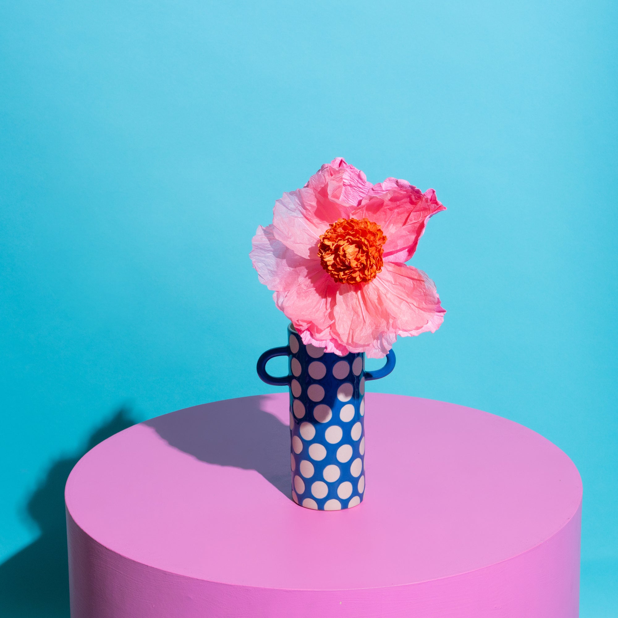 Helenium Paper Flower Salmon-Paper Flowers-Little Fish Co.