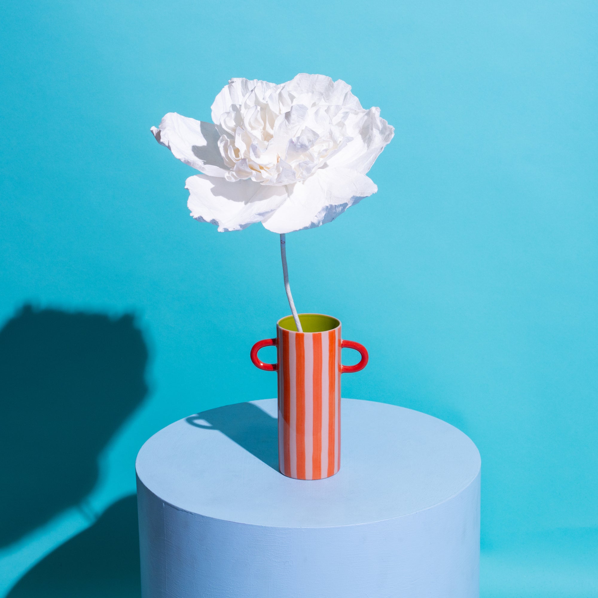 Camilia Paper Flower White-Paper Flowers-Little Fish Co.