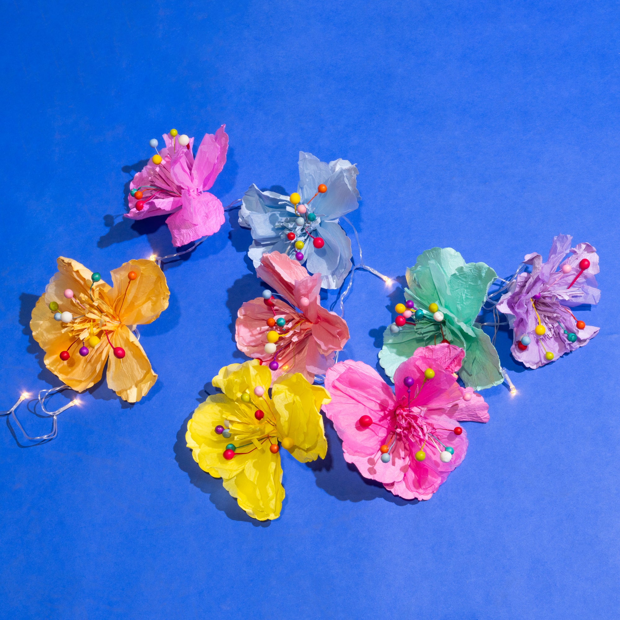 Paper flower light coral - pastel-Paper Flowers-Little Fish Co.
