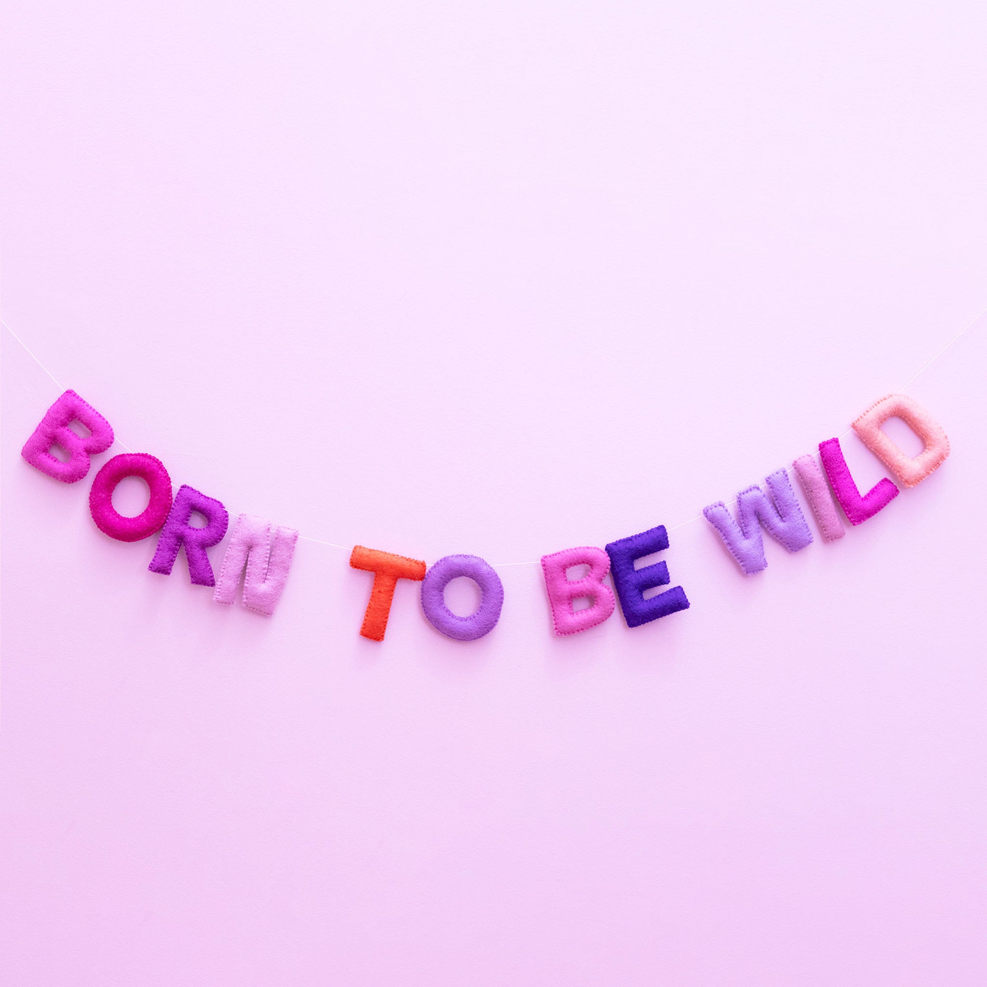 Born to be wild Garland - Blueberry-Fun-Little Fish Co.