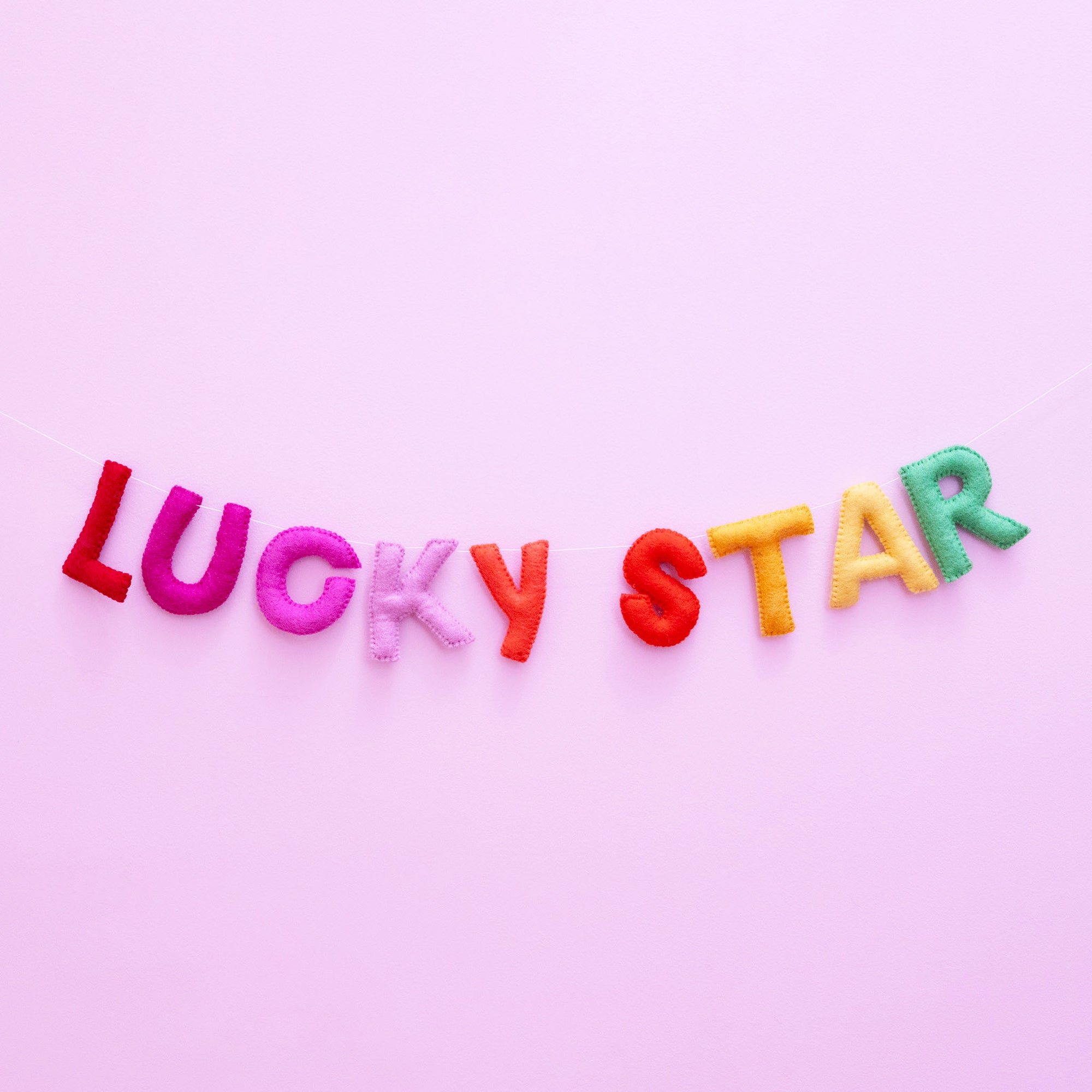 Lucky Star Garland - Rainbow-Fun-Little Fish Co.