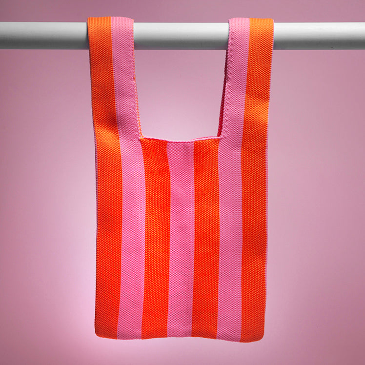 Miami Woven bag Orange / Pink-New Arrivals-Little Fish Co.