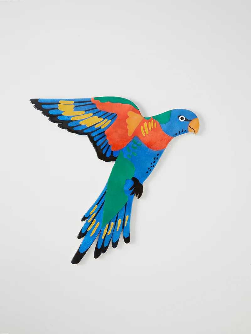 Aerial Lorikeet wall art-Decor-Little Fish Co.