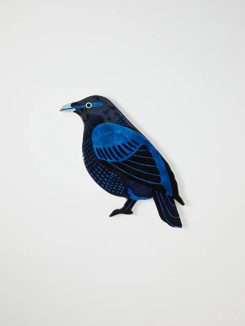 Aerial Bowerbird wall art-Decor-Little Fish Co.