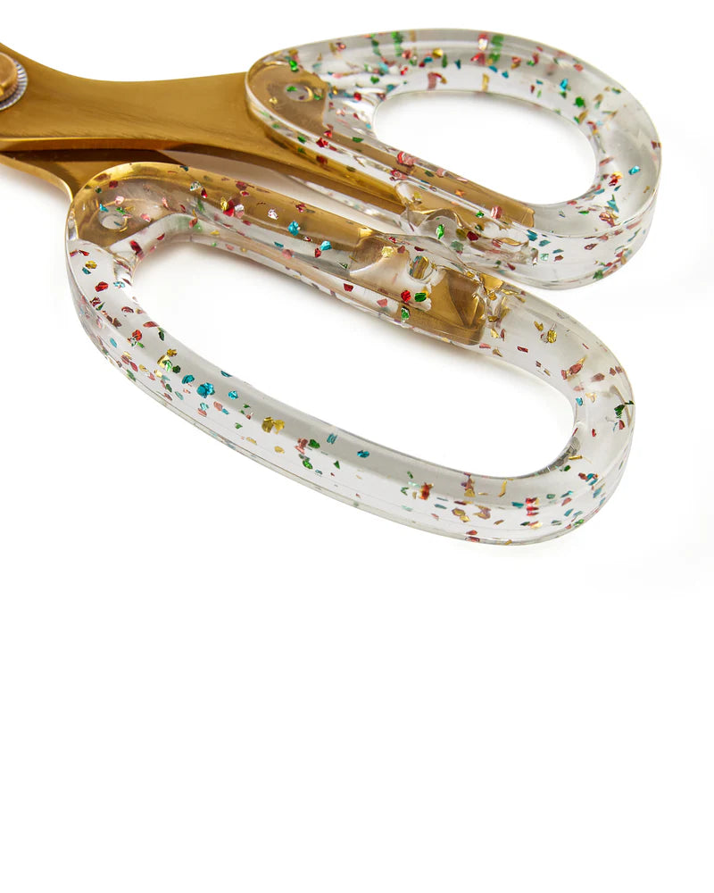 Confetti party acrylic Scissors-Little Fish Co.