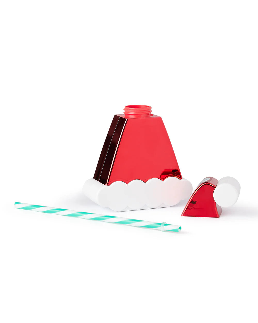 Santa Hat Novelty Sipper-Fun-Little Fish Co.