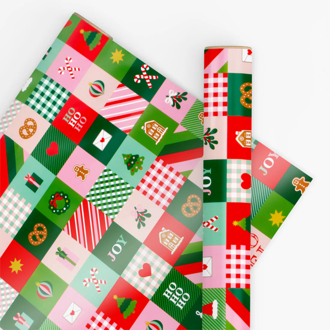 10M Jingle Festive (Gloss) Wrapping Paper-Little Fish Co.