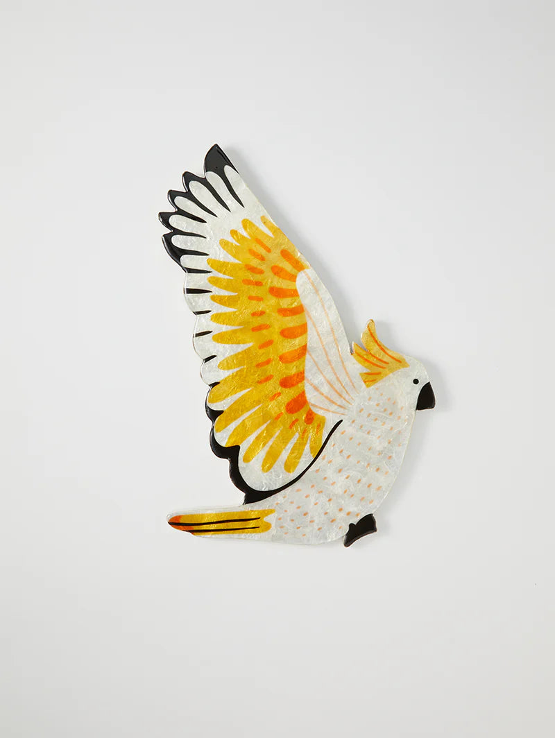 Aerial Cockatoo Wall Art-Decor-Little Fish Co.