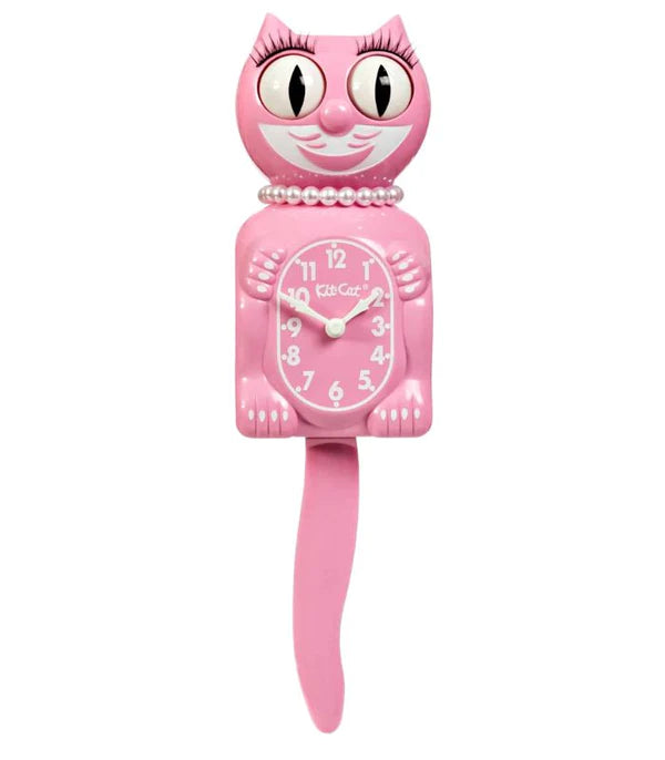 Pink Satin Kit - Cat Clock-Little Fish Co.