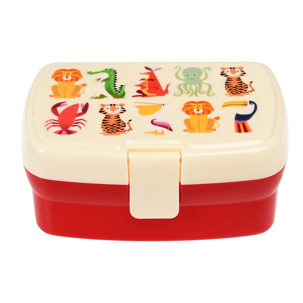 Lunch box - colourful creatures-Little Fish Co.