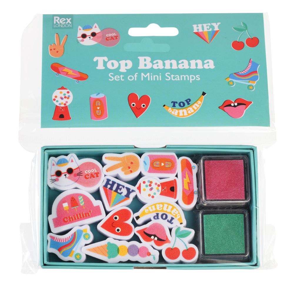 Rex London Top Banana Stamps-Little Fish Co.