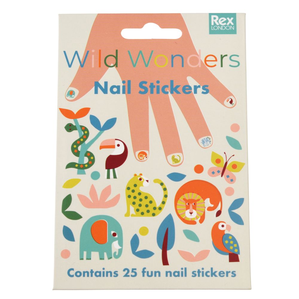 Wild Wonders Nail Stickers-Little Fish Co.