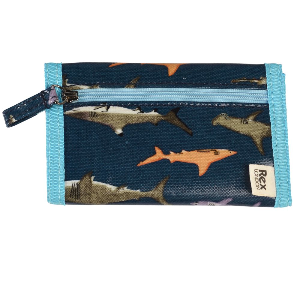 Sharks Child wallet-Little Fish Co.