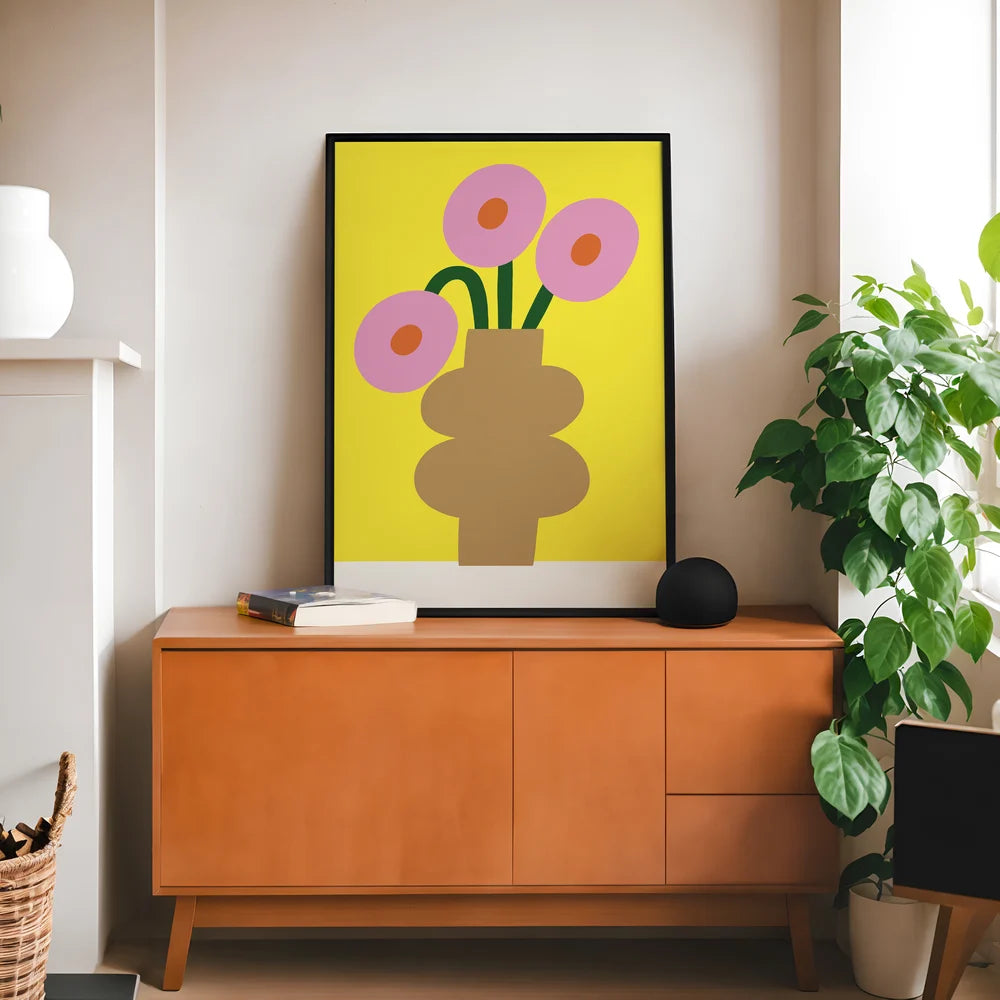 Boob Flowers Art Print-Top 30 Art-Little Fish Co.