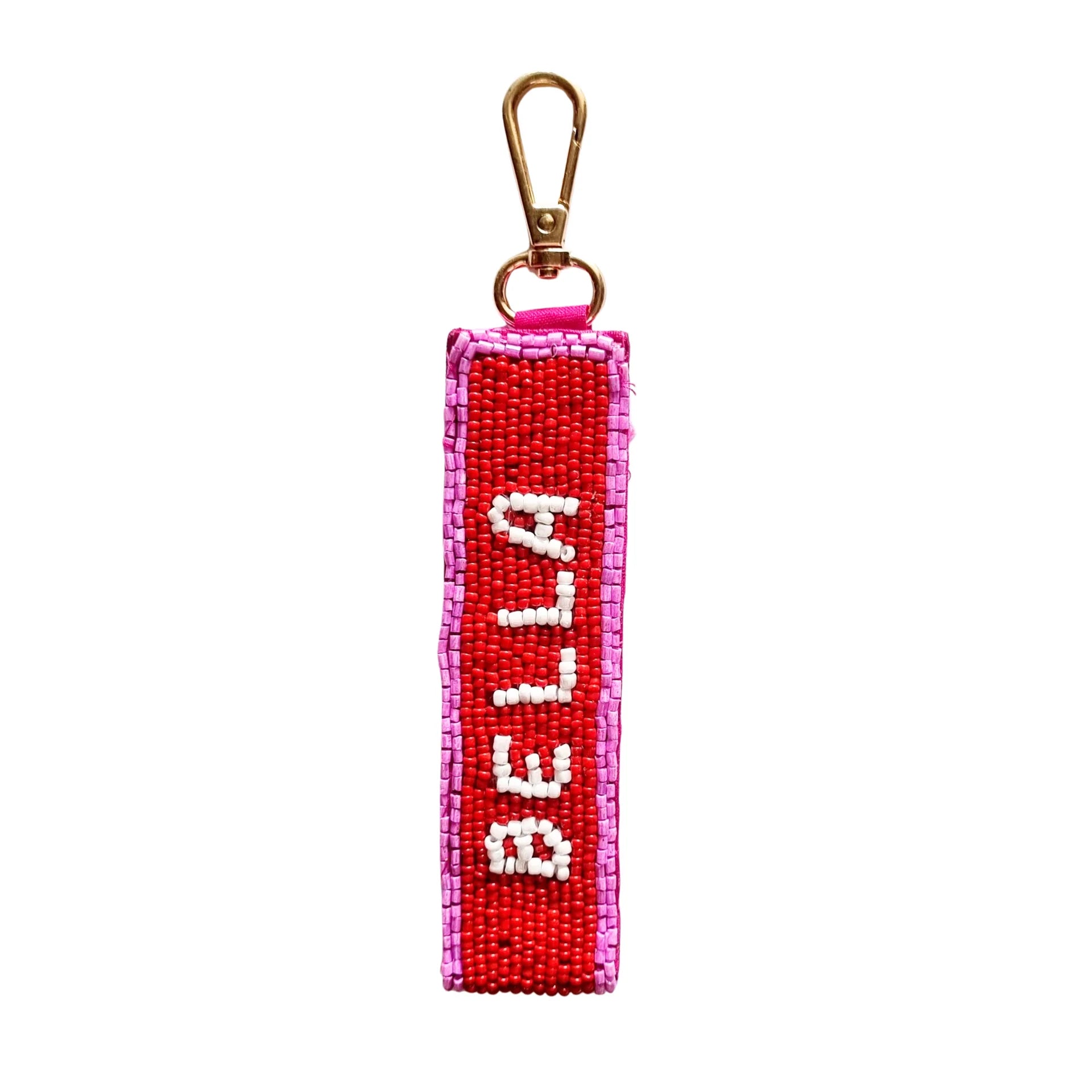 Bella Beaded Key chain-New Arrivals-Little Fish Co.