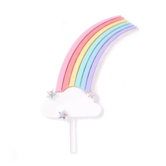 Rainbow Cloud Cake Topper-Little Fish Co.