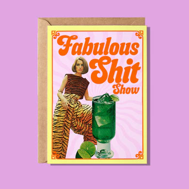Fabulous Show Greeting Card