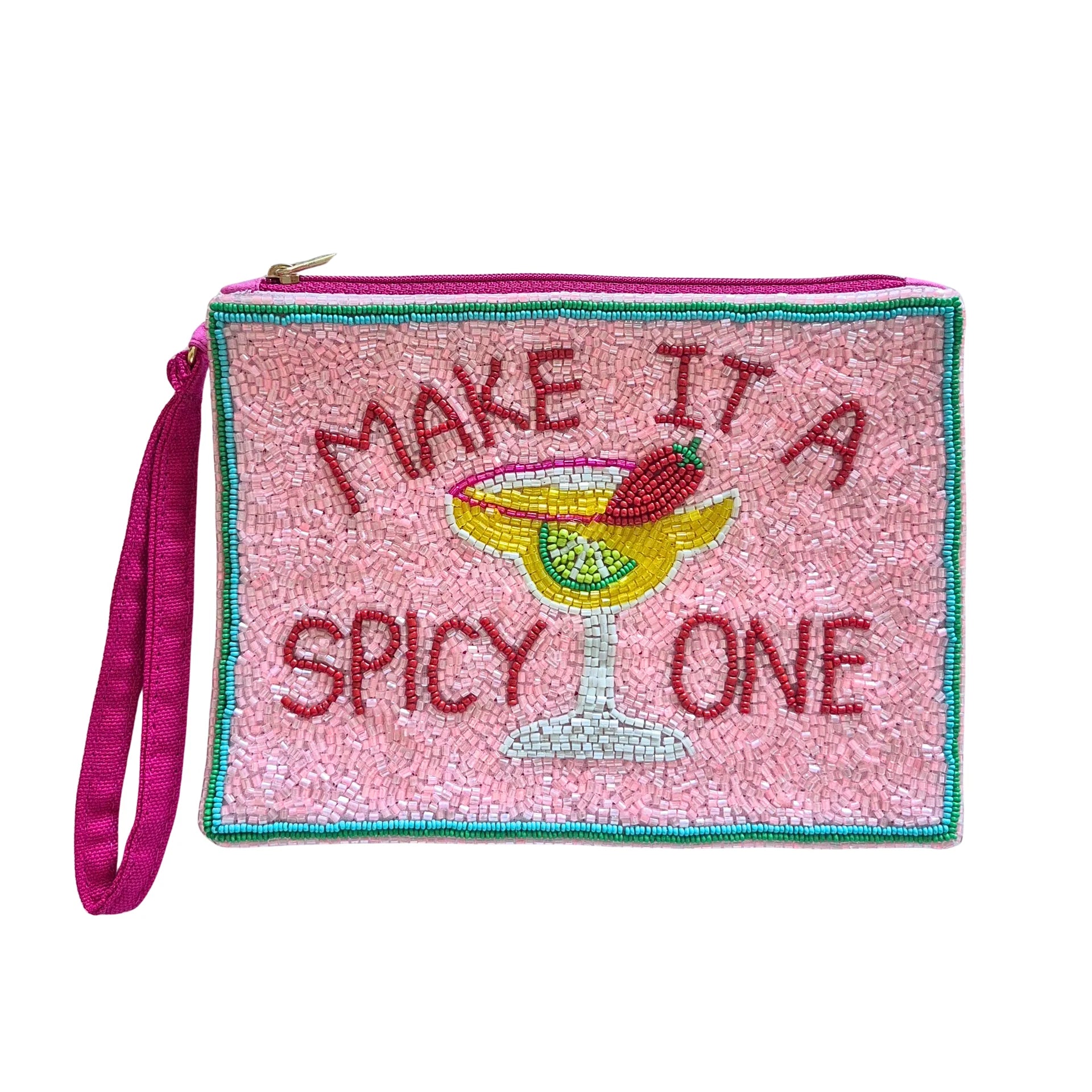 Make it a spicy one beaded bag