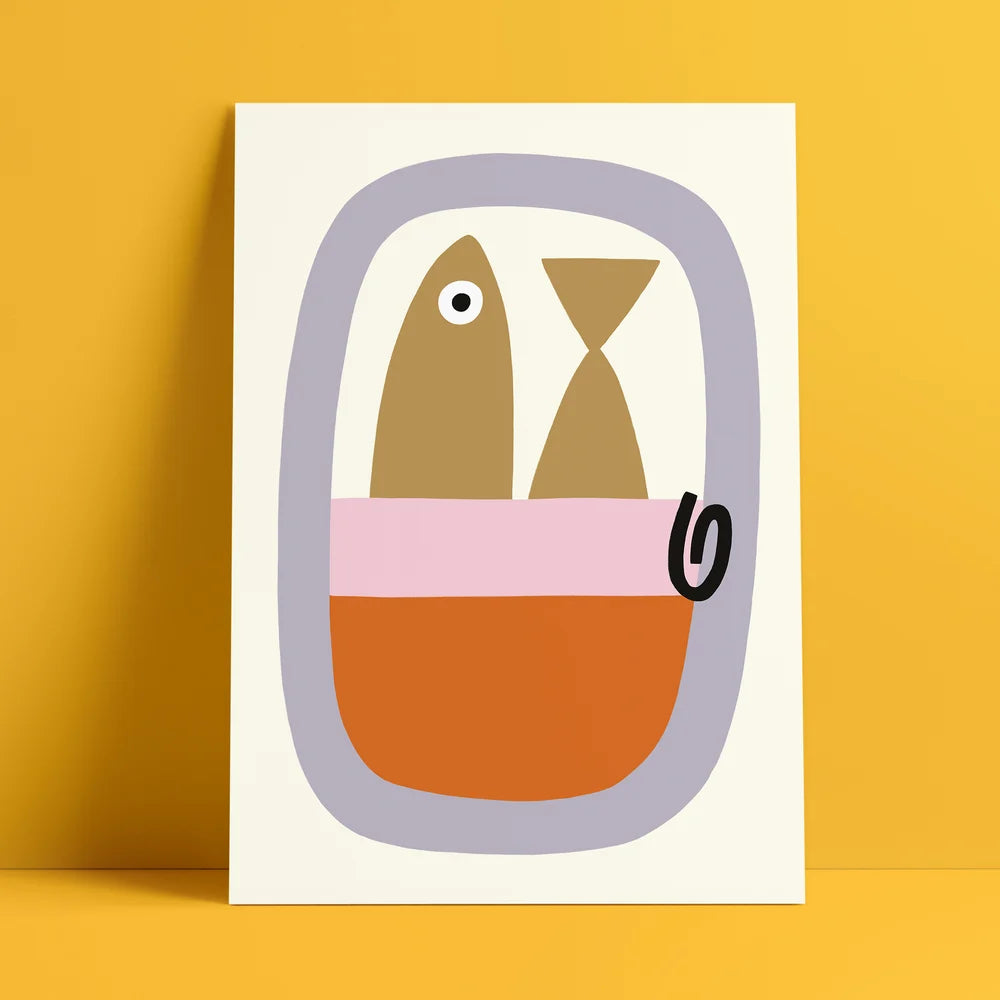 Sardinas print-Art-Little Fish Co.