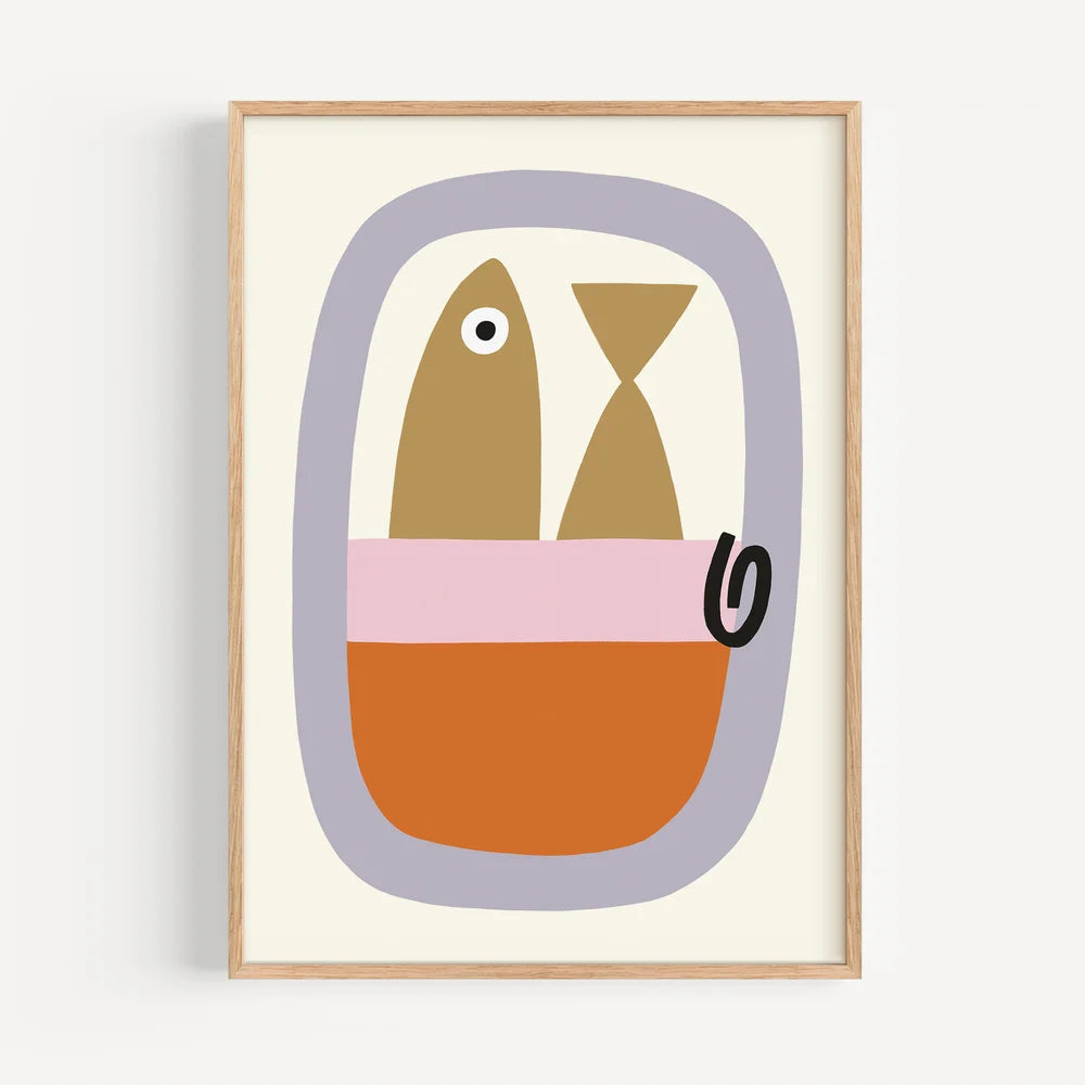 Sardinas print-Art-Little Fish Co.