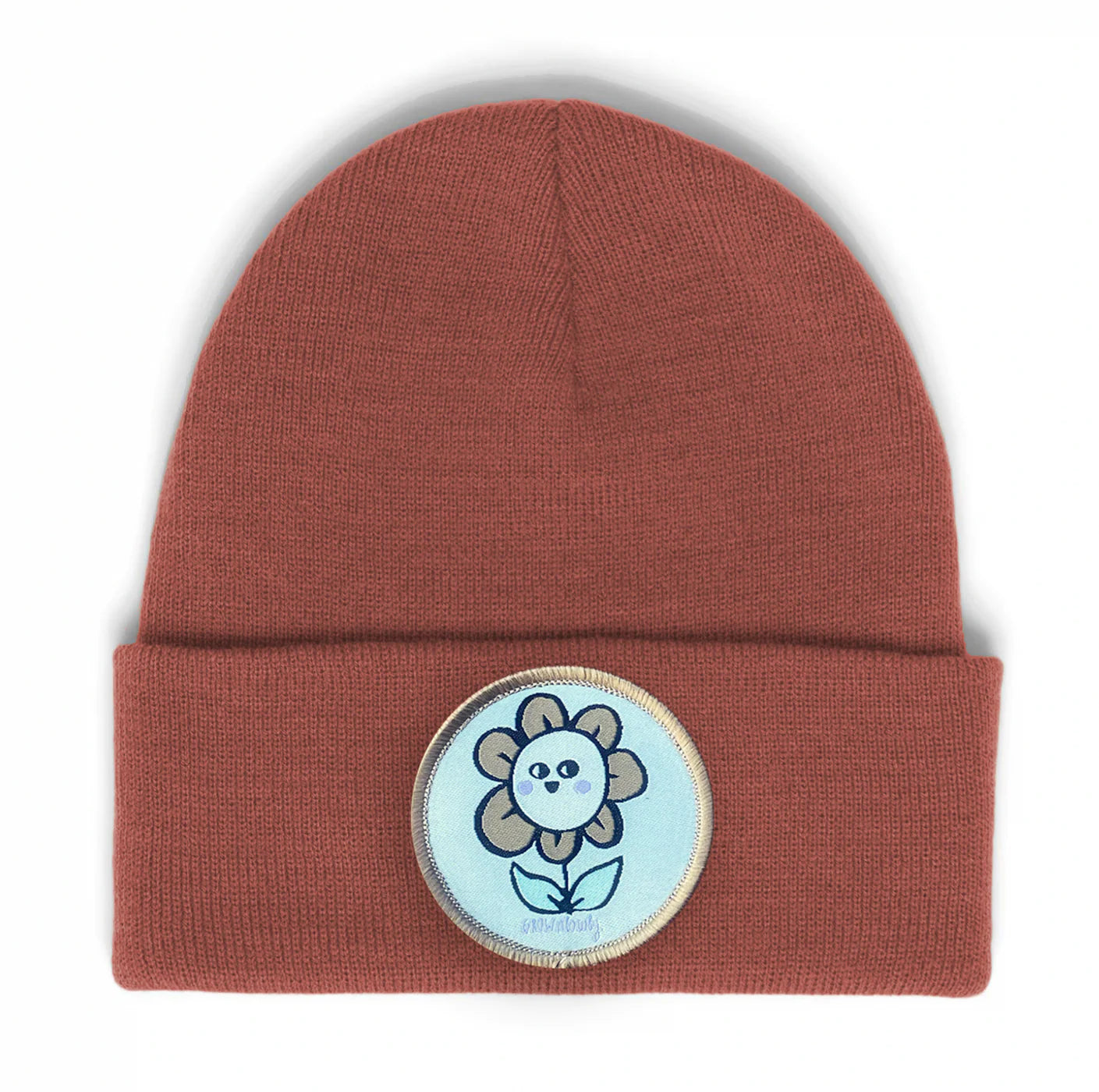 Floral patch beanie-Top 30 Fashion-Little Fish Co.