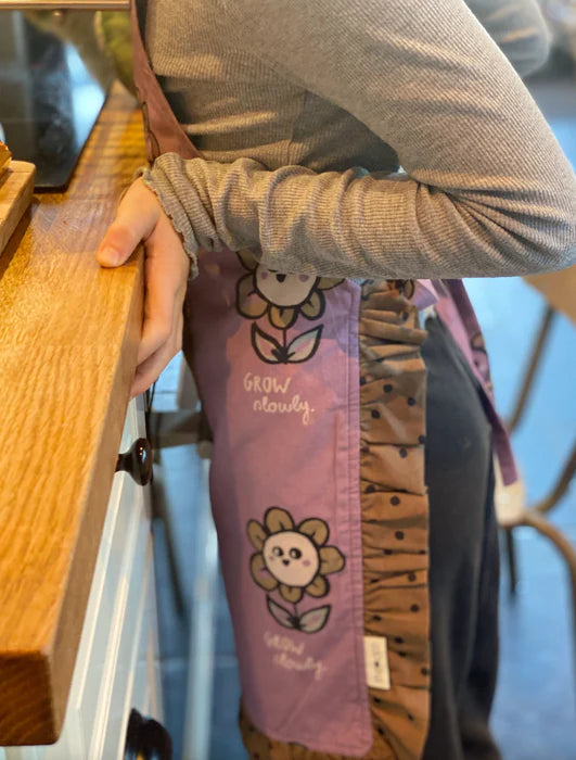 Kids double sided apron - flowers-Top 30 Fashion-Little Fish Co.